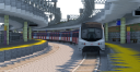 Discovery splash banner for Minecraft Transit Railway Discord server