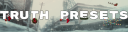 Discovery splash banner for Truth Presets Discord server