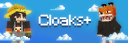 Discovery splash banner for Cloaks+・Capes & Cosmetics Discord server