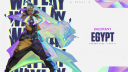 Discovery splash banner for VALORANT EGYPT Discord server