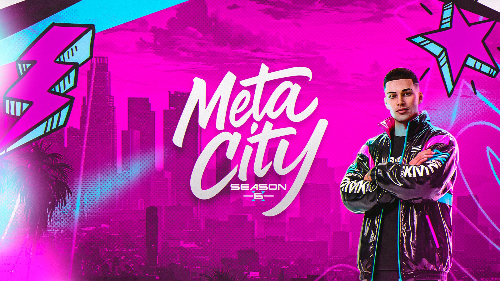 Discovery splash banner for Meta City - Roleplay⭐ Discord server