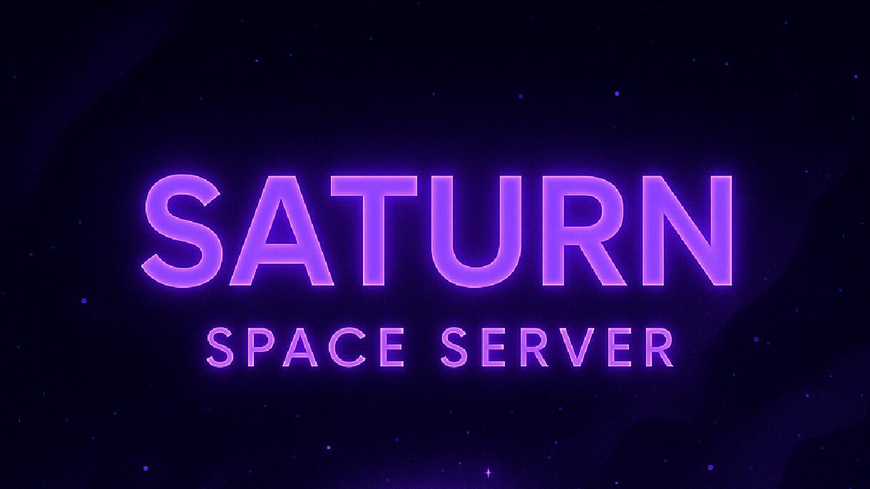 Discovery splash banner for Saturn ๐ Discord server
