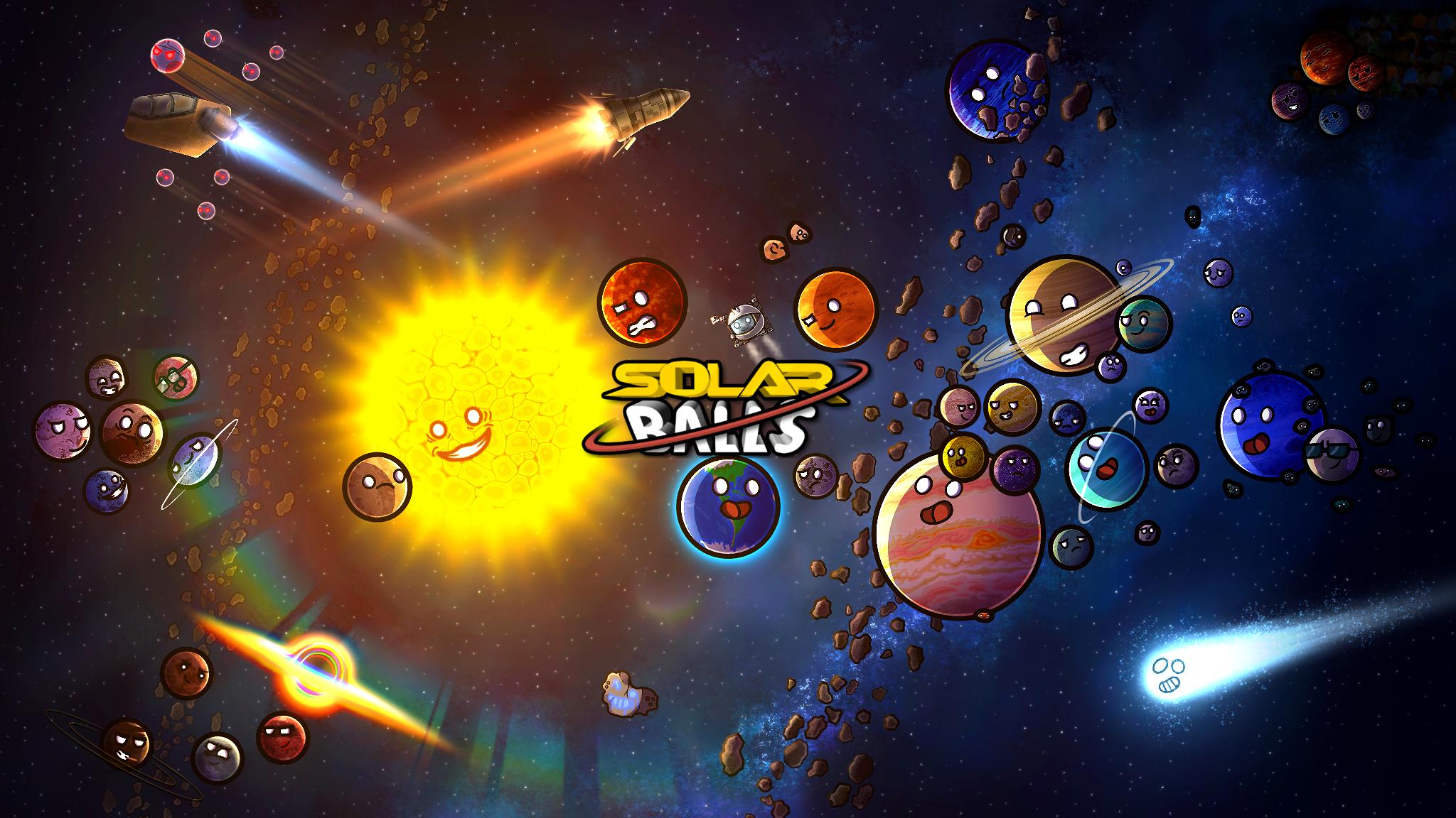 Discovery splash banner for SolarBalls Discord server