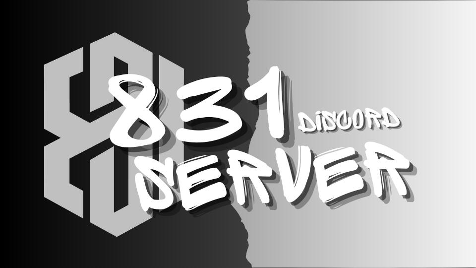 Discovery splash banner for 831 Discord server