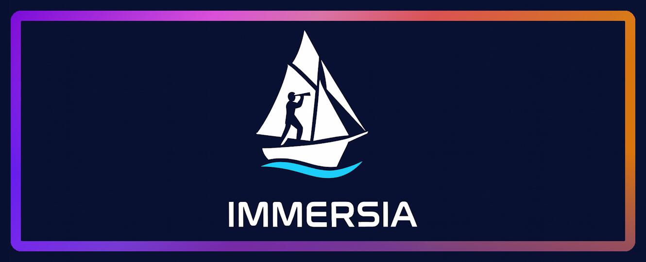 Discovery splash banner for Immersia Discord server