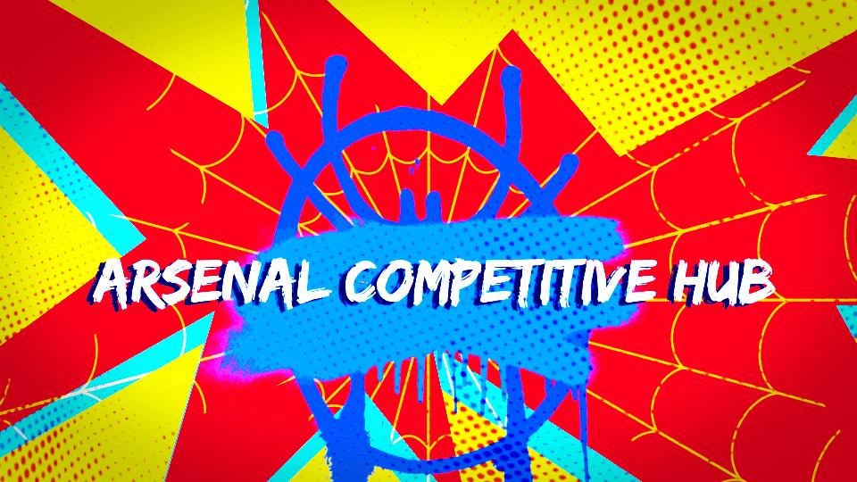 Discovery splash banner for Arsenal Competitive Hub Discord server