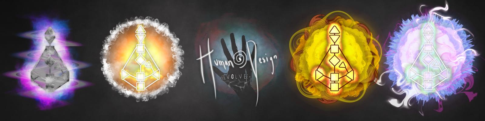 Discovery splash banner for EevolveE Human Design Discord server