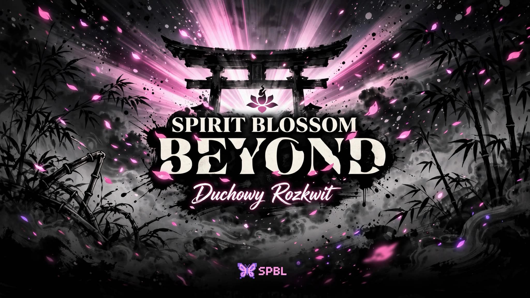Discovery splash banner for SPBL • Spirit Blossom Beyond Discord server