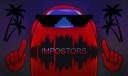 Discovery splash banner for Impostors Discord server