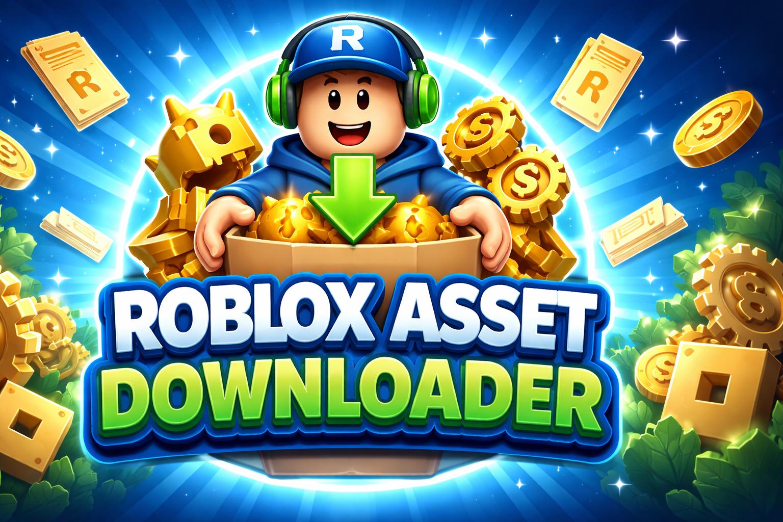 Discovery splash banner for Roblox Asset Downloader Discord server