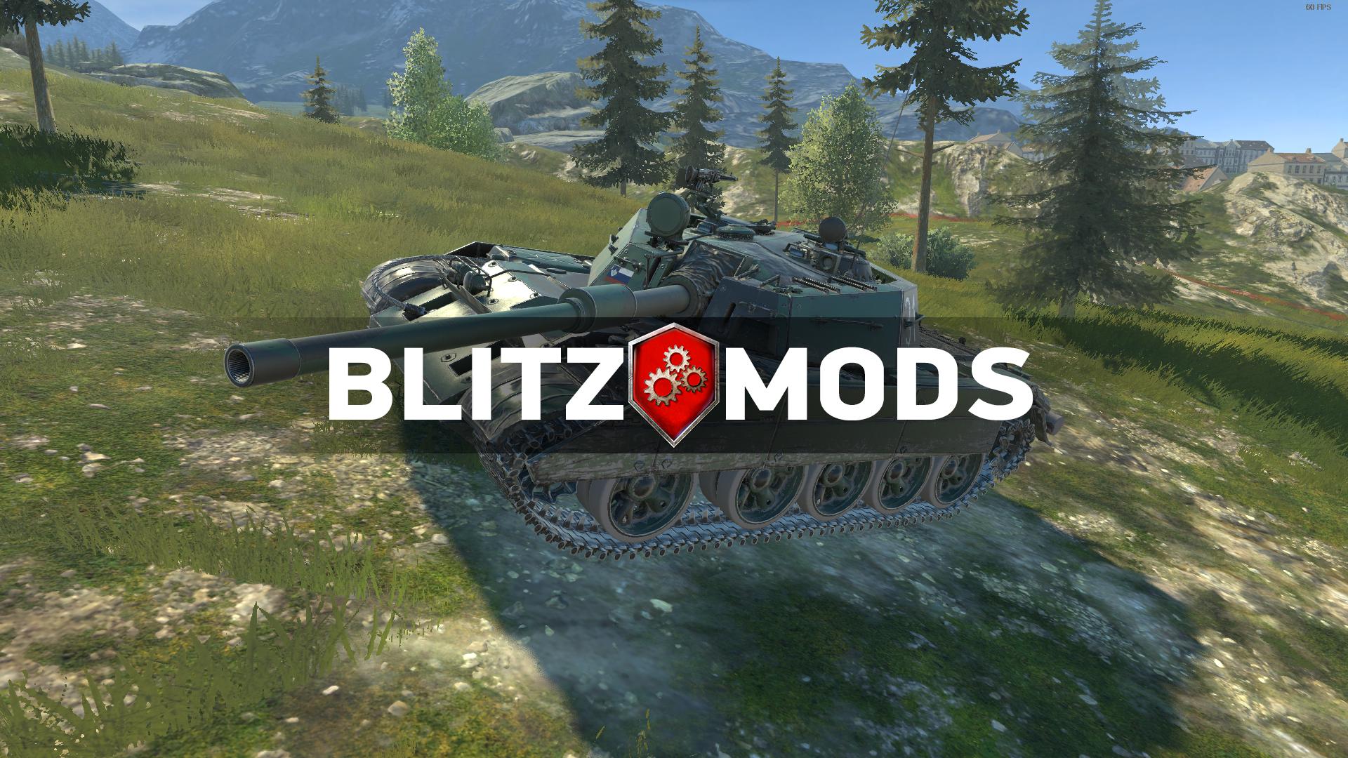 Discovery splash banner for ⚡BlitzMods Discord server
