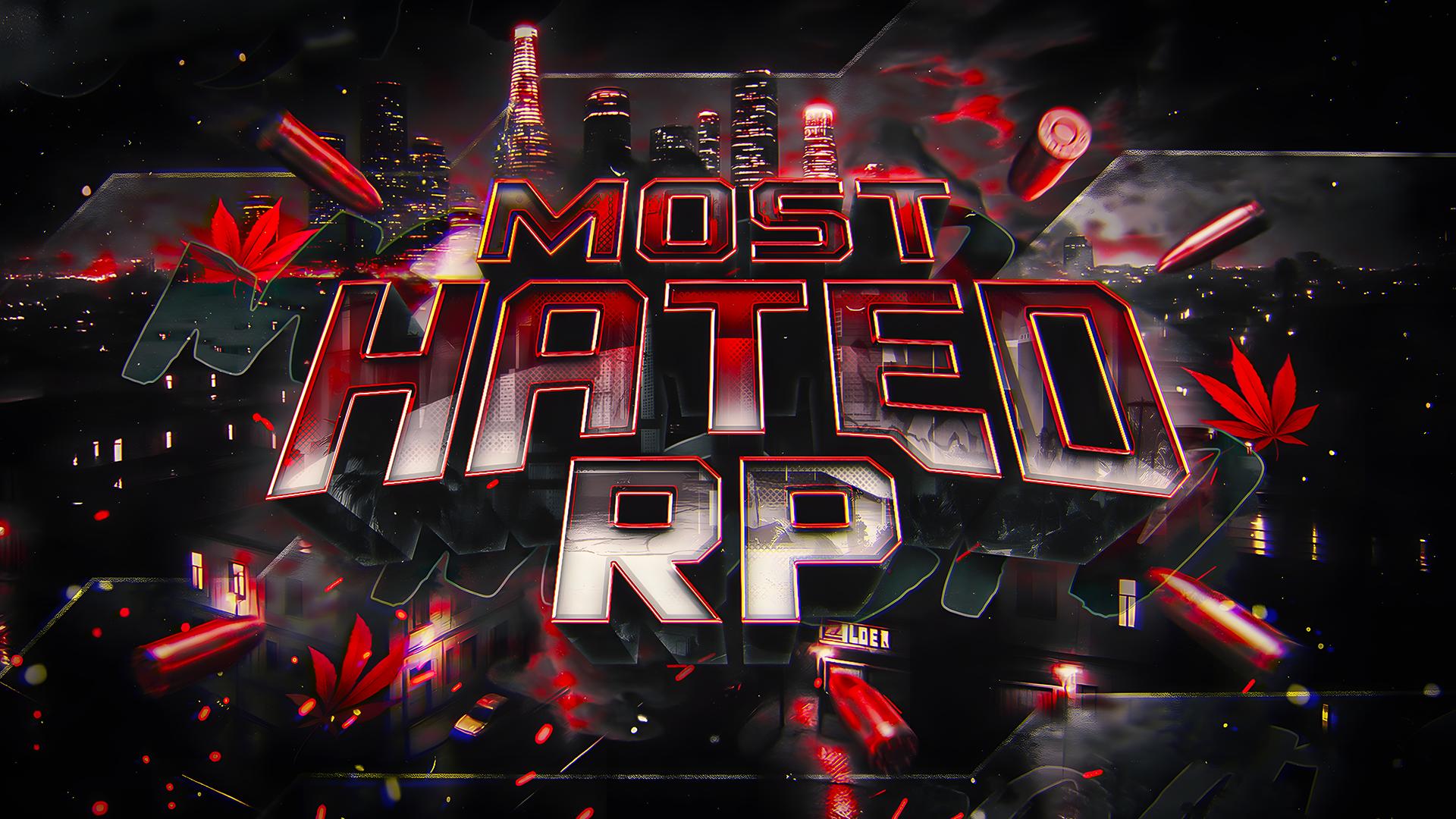 Discovery splash banner for MostHated RP Discord server