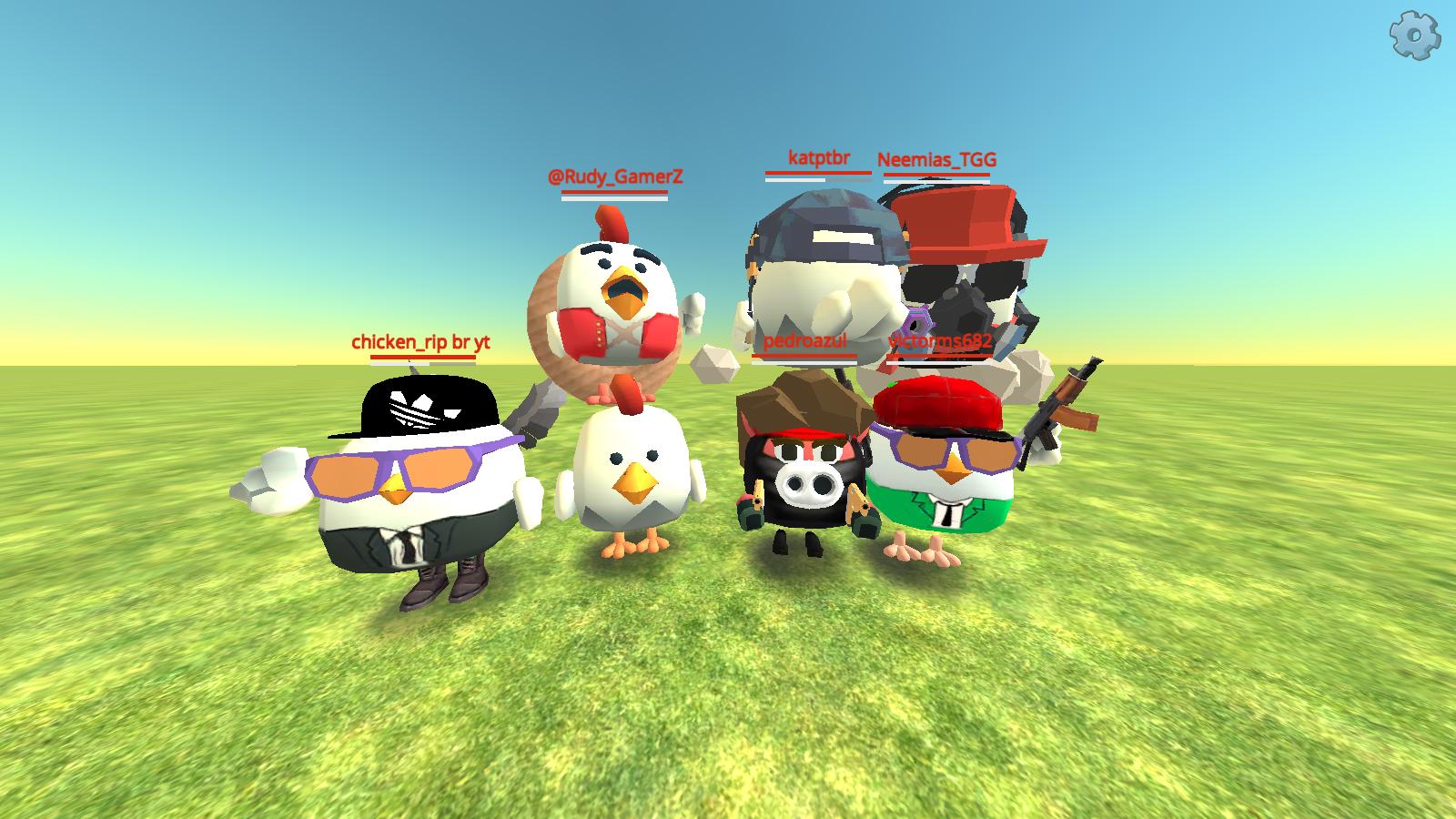 Discovery splash banner for Vila do Pedro Chicken Gun⚽ #1200 Discord server