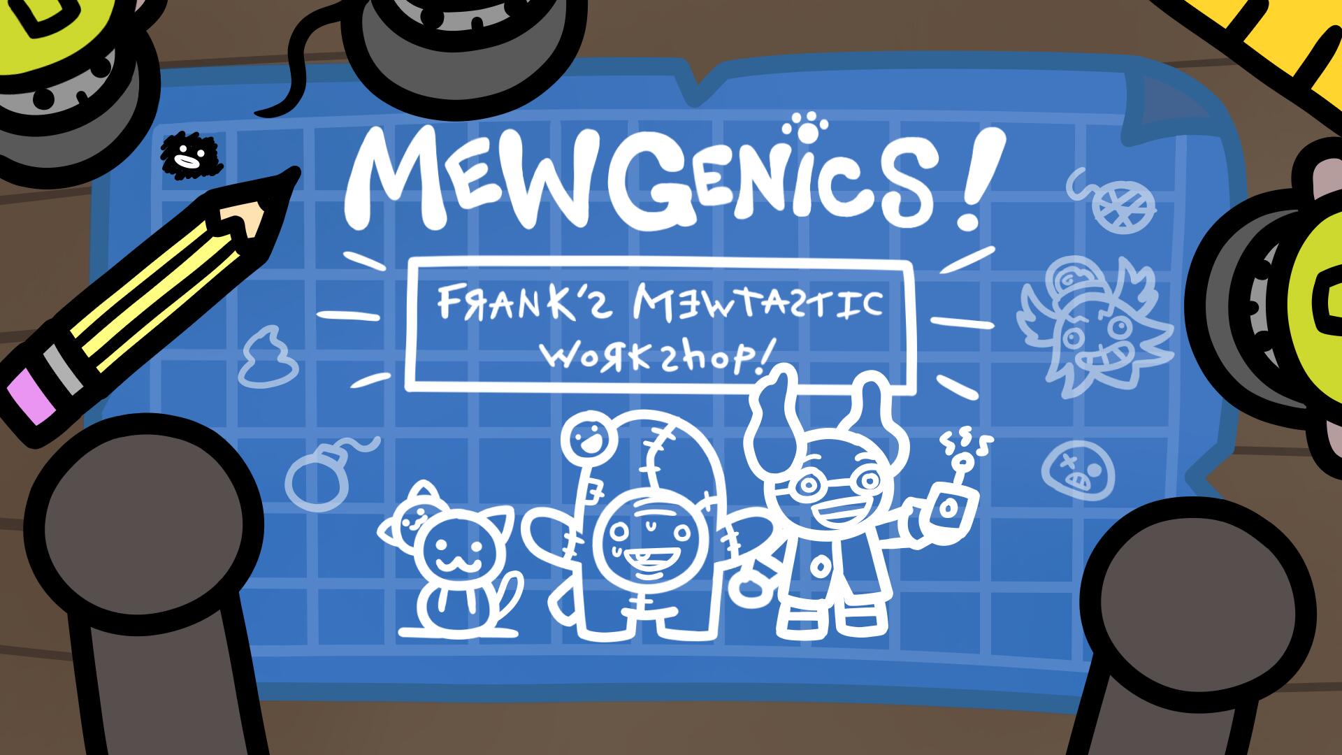 Discovery splash banner for Frank's Mewtastic Workshop Discord server