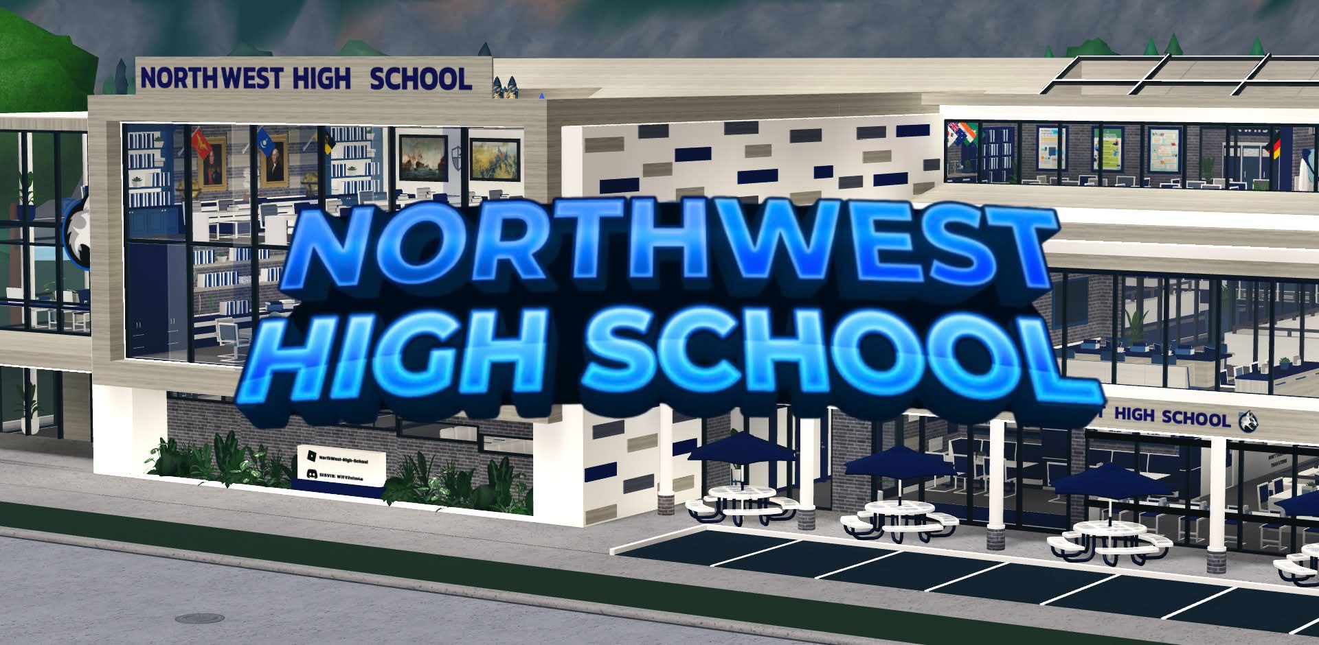Discovery splash banner for Northwest High School Discord server
