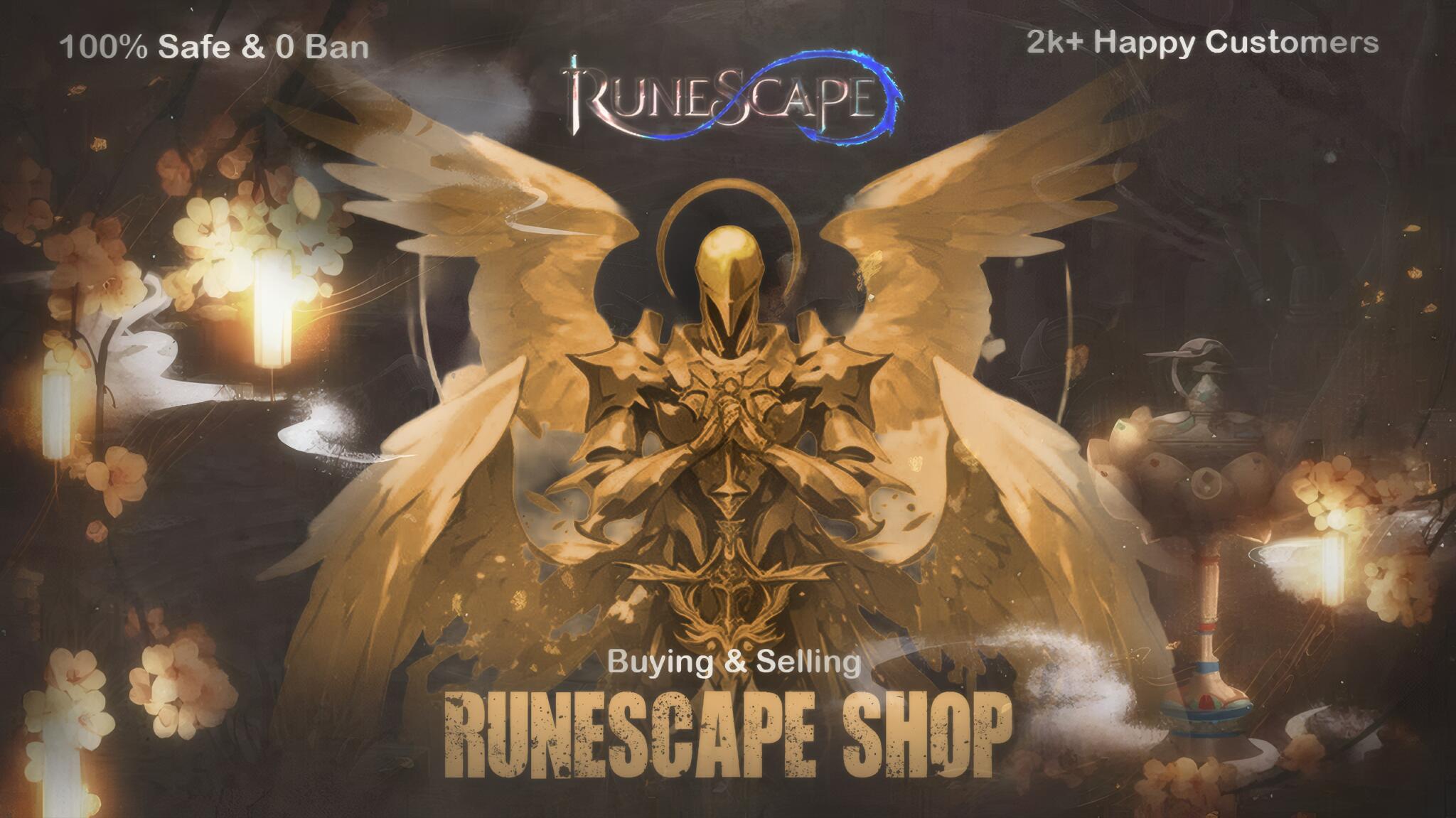 Discovery splash banner for Rs Shop | Buy Sell Osrs Rs3 Runescape Gold Discord server