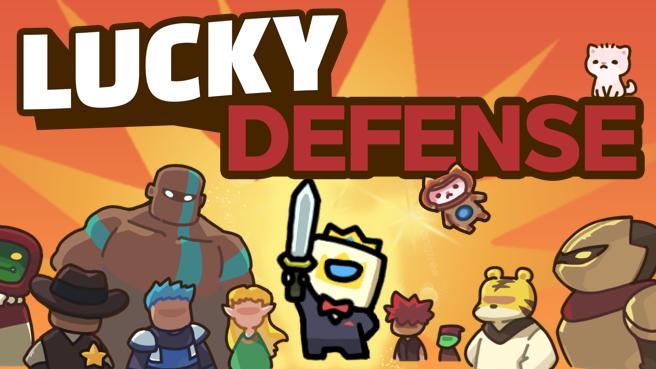 Discovery splash banner for Lucky Defense Discord server