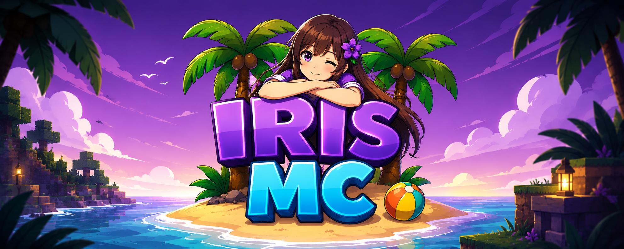 Discovery splash banner for IRISMC Discord server