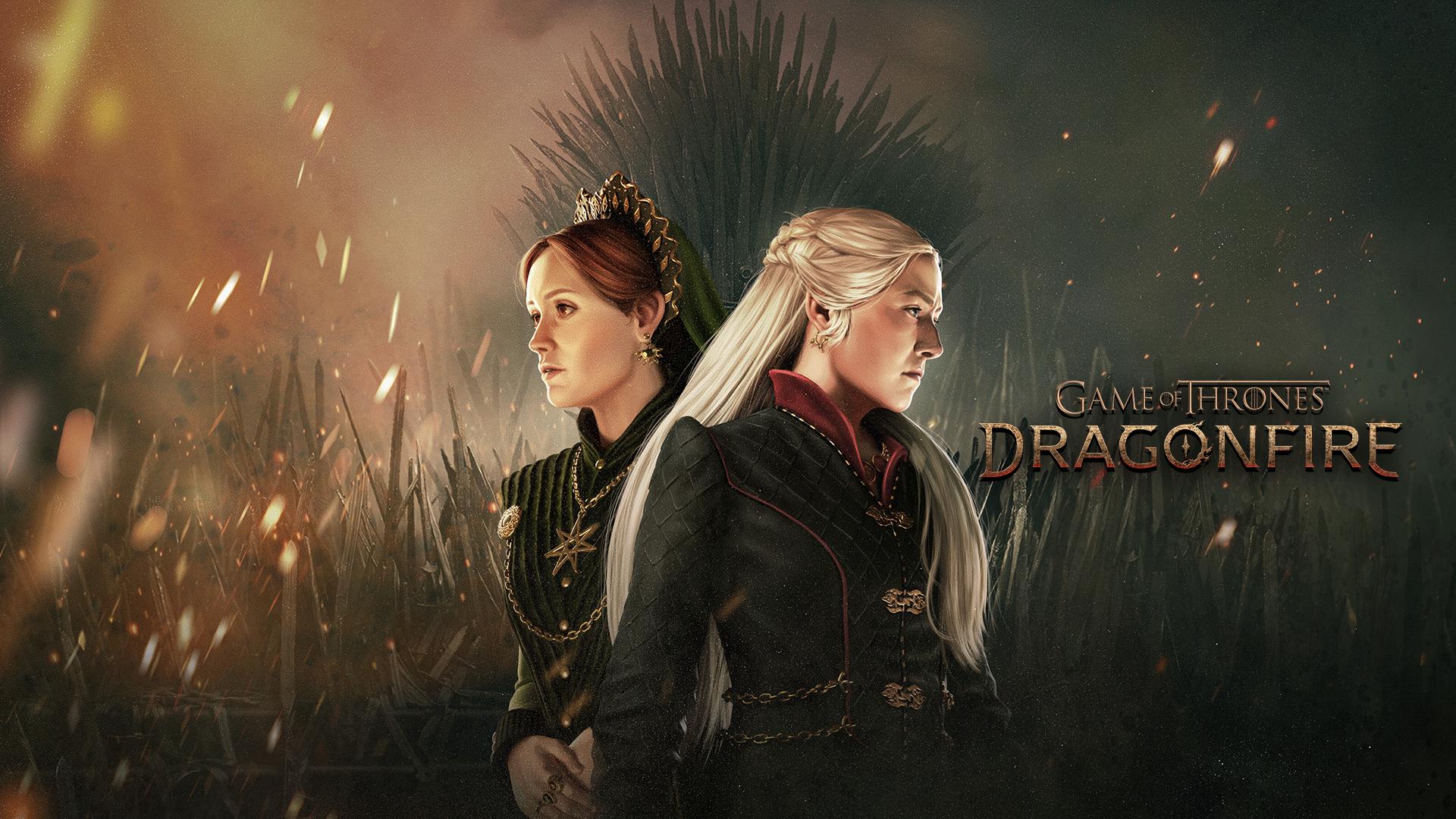 Discovery splash banner for Game of Thrones: Dragonfire Discord server