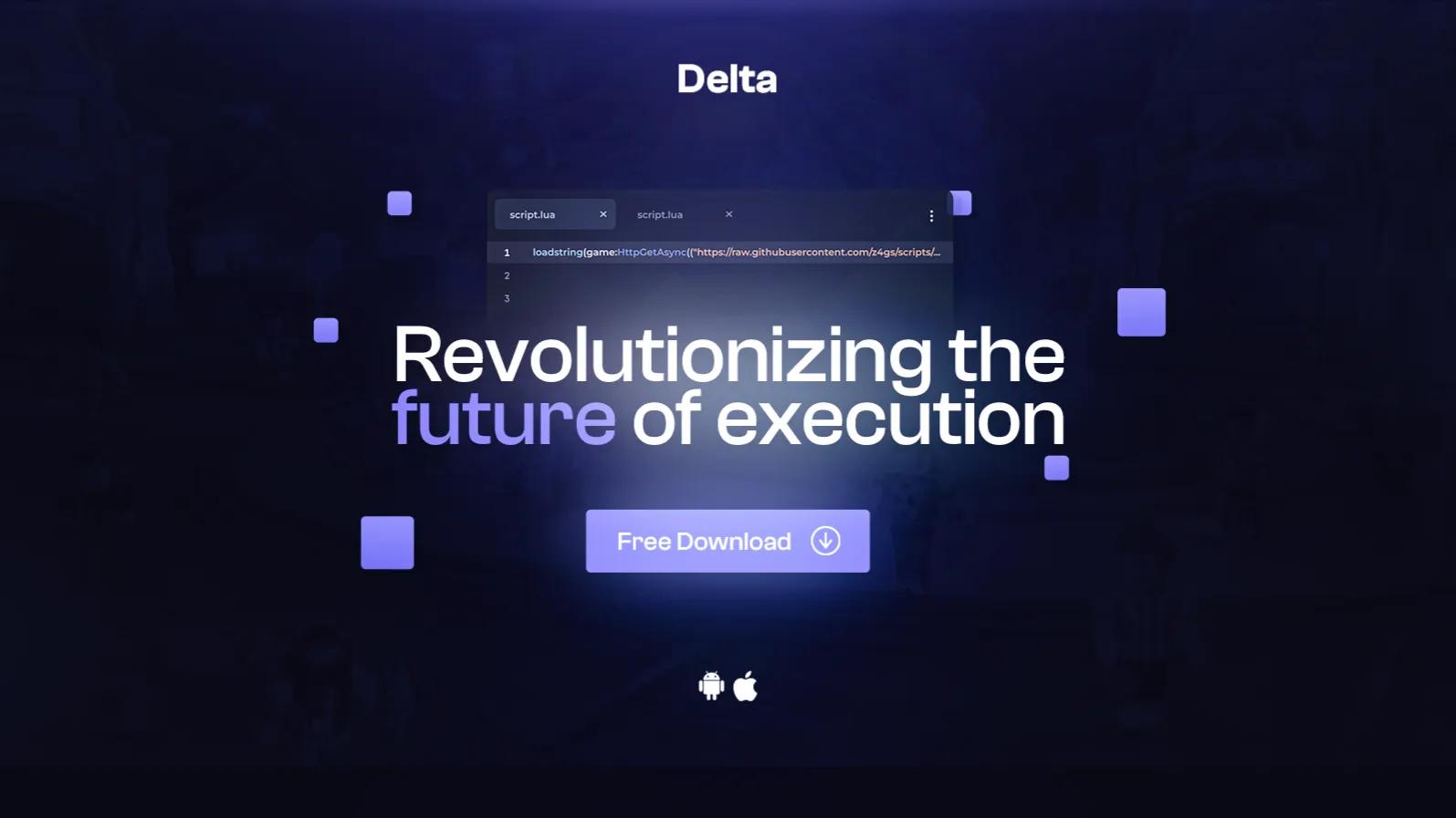 Discovery splash banner for Delta Dynamics™ Discord server