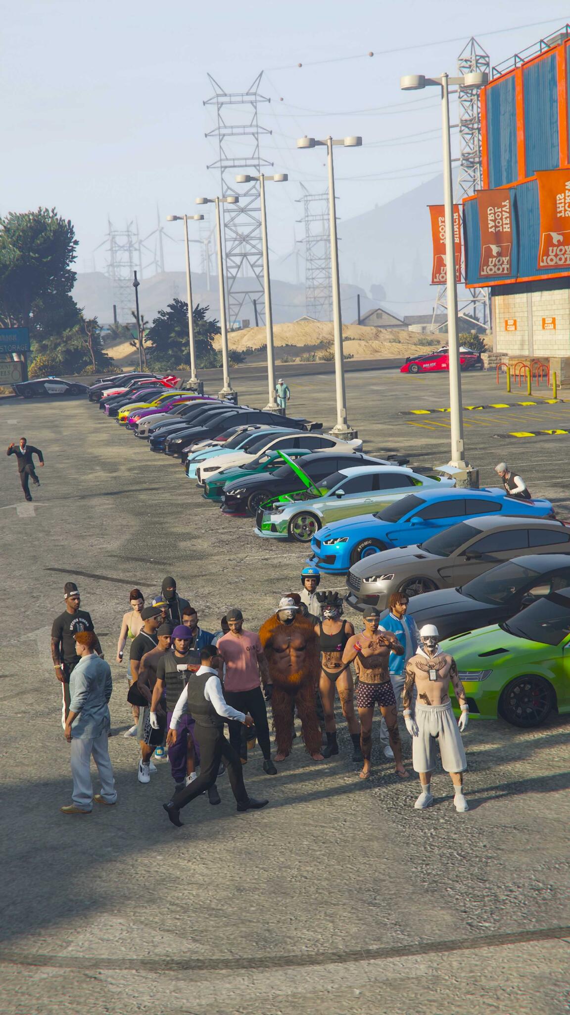 Discovery splash banner for Zarki Family (Rasso GTA online PS5 car meet) Discord server