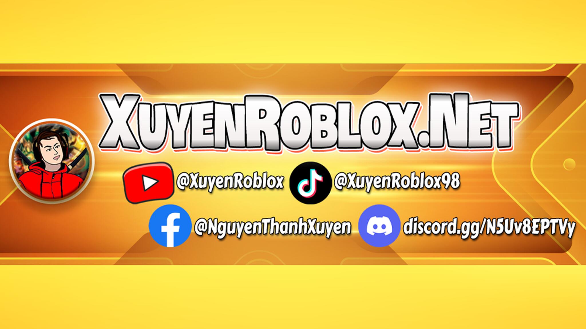 Discovery splash banner for Xuyen Roblox Discord server