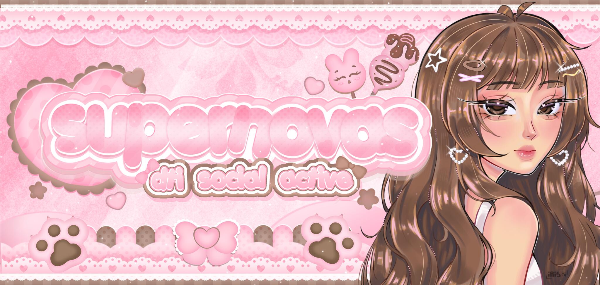 Discovery splash banner for dtı supernovαs Discord server
