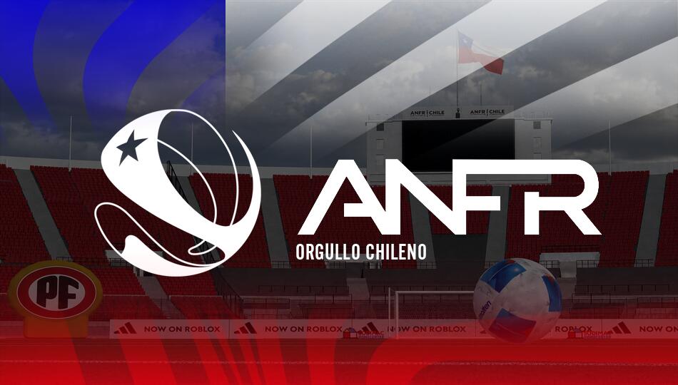 Discovery splash banner for ANFR | Asociación Nacional de Fútbol Roblox Discord server