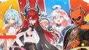 Discovery splash banner for Slap 'em UP! - Haabiz.Games Discord server