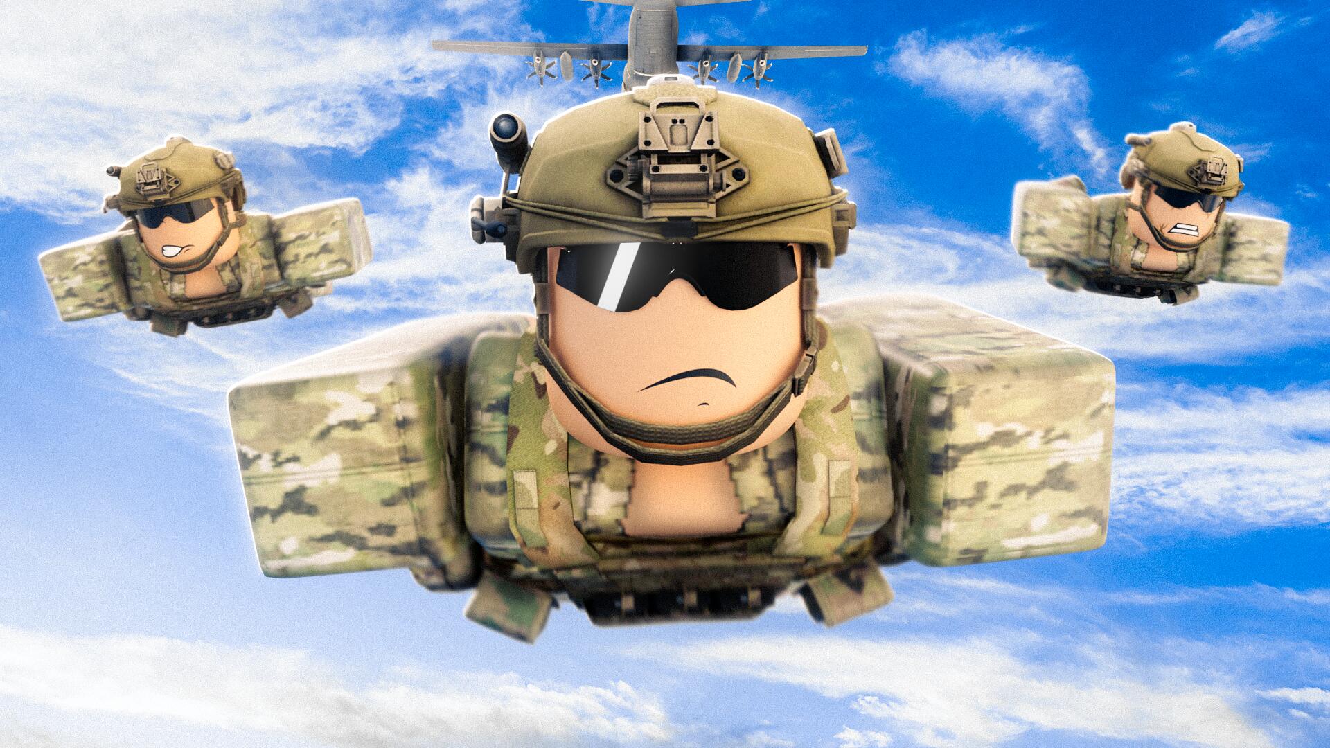 Discovery splash banner for Roblox Military Roleplay Discord server