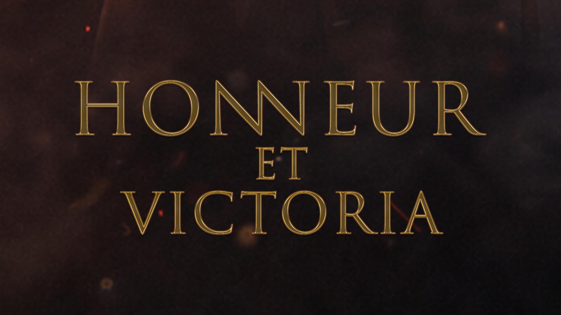 Discovery splash banner for Honneur et Victoire Discord server
