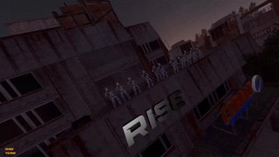 Discovery splash banner for RISE TEAM Discord server
