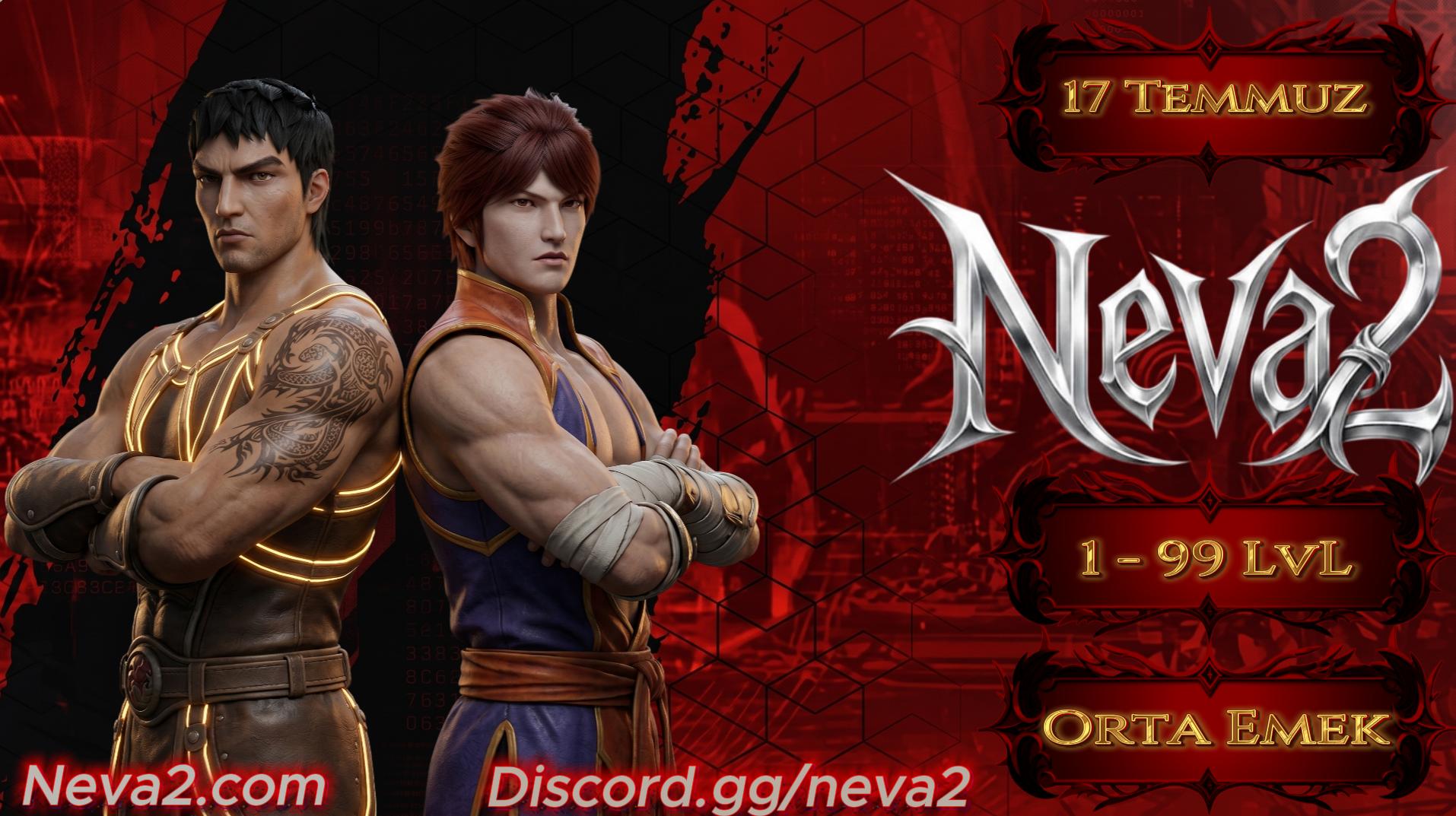 Discovery splash banner for Neva2 1-99 Orta Emek Discord server