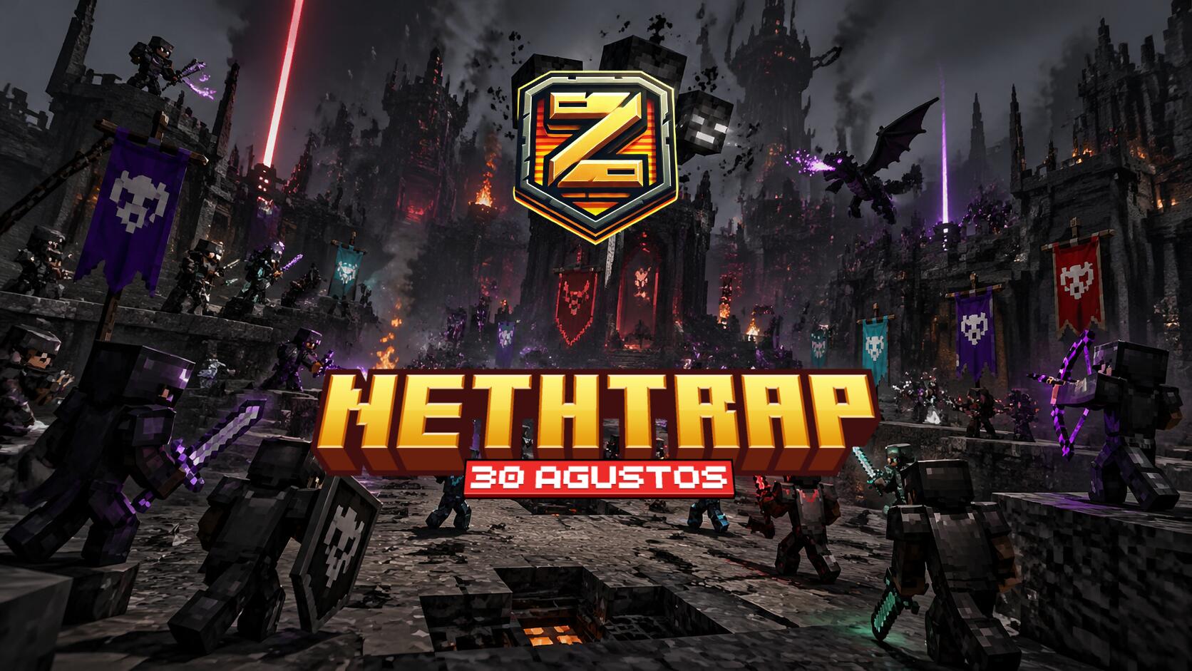 Discovery splash banner for ZenitMC | 30 AĞUSTOS NETHTRAP Discord server