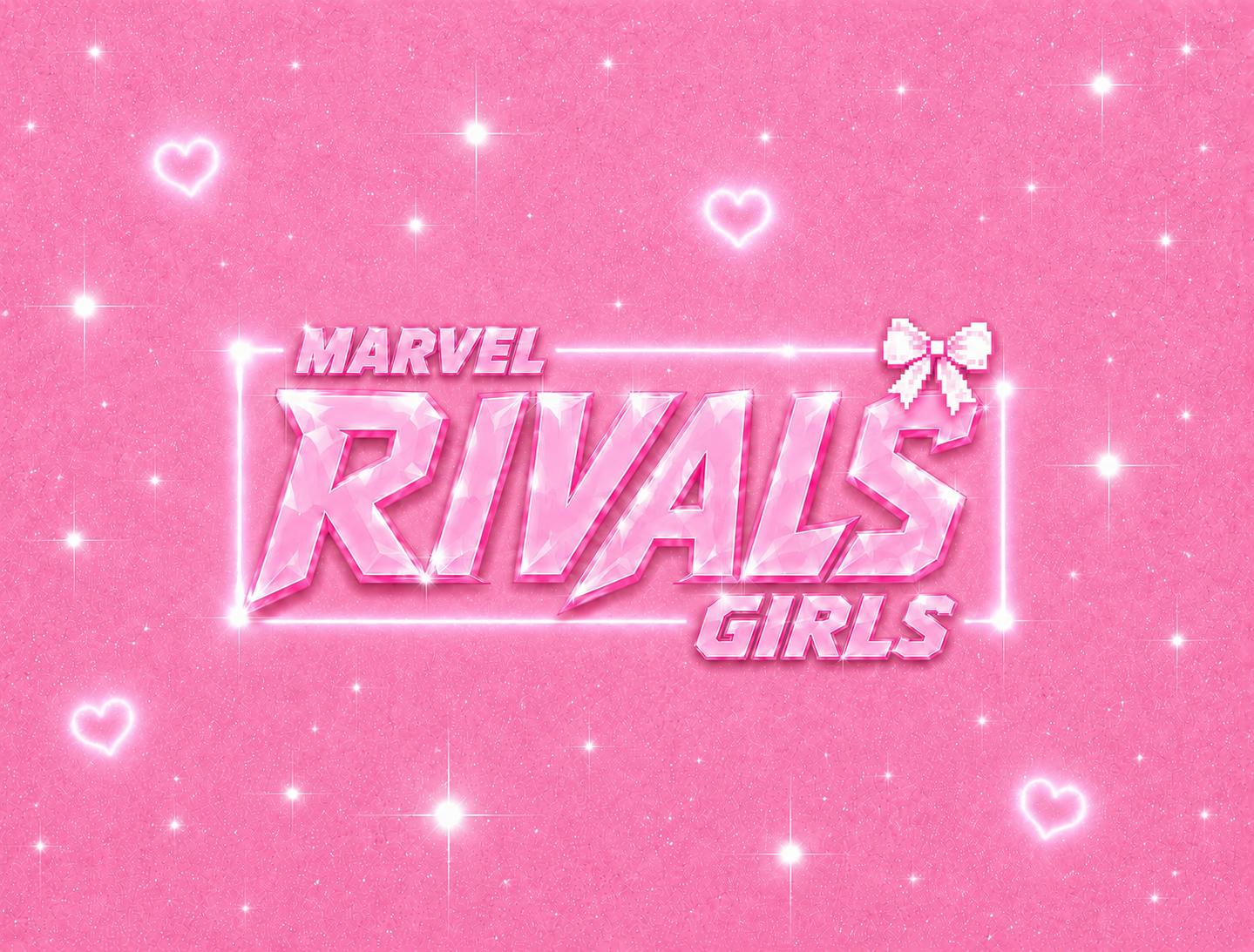 Discovery splash banner for Marvel Rivals Girls Discord server