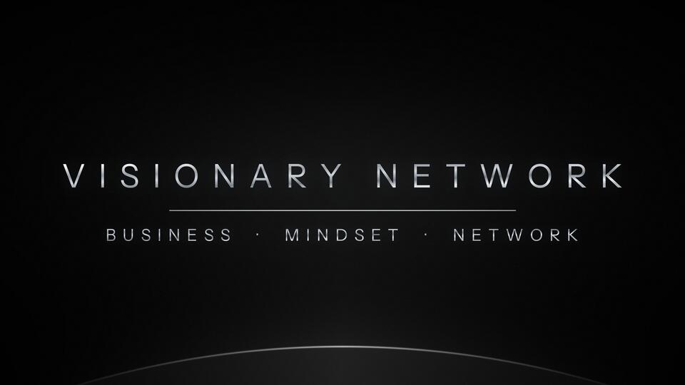 Discovery splash banner for Visionary Network Discord server