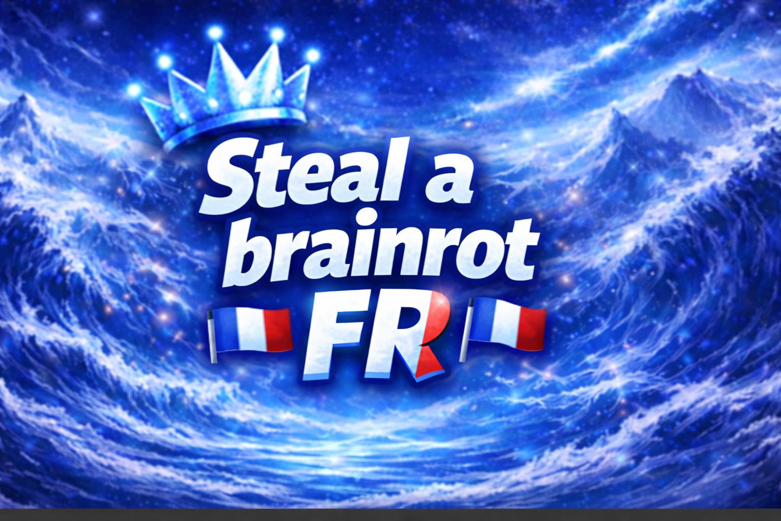 Discovery splash banner for Steal a Brainrot 🇫🇷 / MM2 Discord server