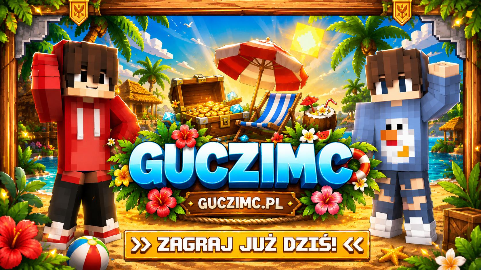 Discovery splash banner for GUCZIMC.PL - xx.07.2026 Discord server
