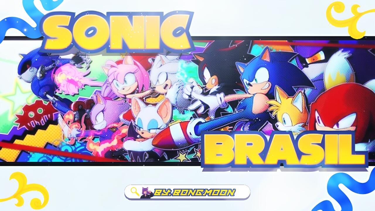 Discovery splash banner for 🦔Sonic Brasil💙 Discord server