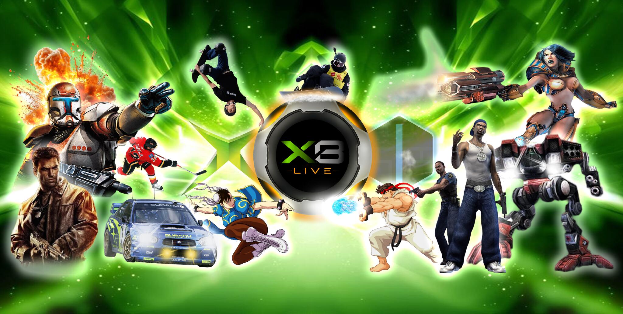 Discovery splash banner for XB LIVE Discord server