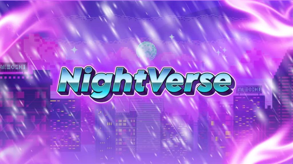 Discovery splash banner for NightVerse || #NIGHT tag Discord server