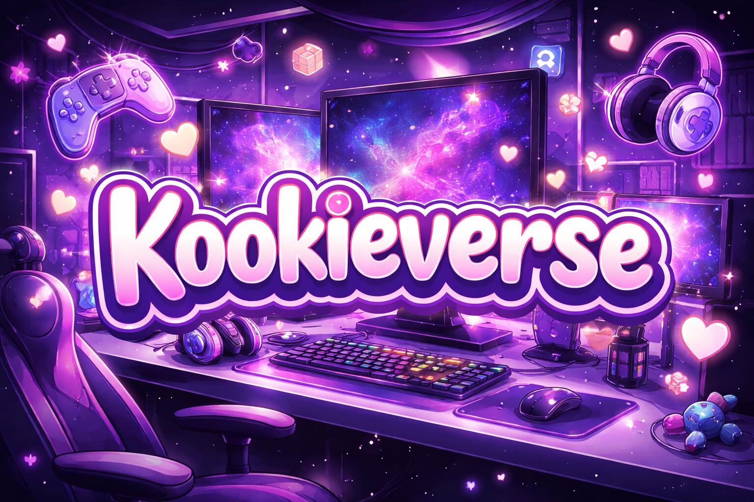 Discovery splash banner for kookieverse Discord server