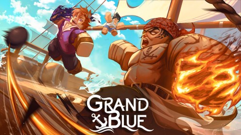 Discovery splash banner for Grand Blue Official Discord server