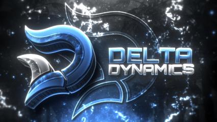 Discovery splash banner for Delta Dynamics Discord server