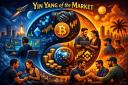 Discovery splash banner for Yin Yang of the Market Discord server