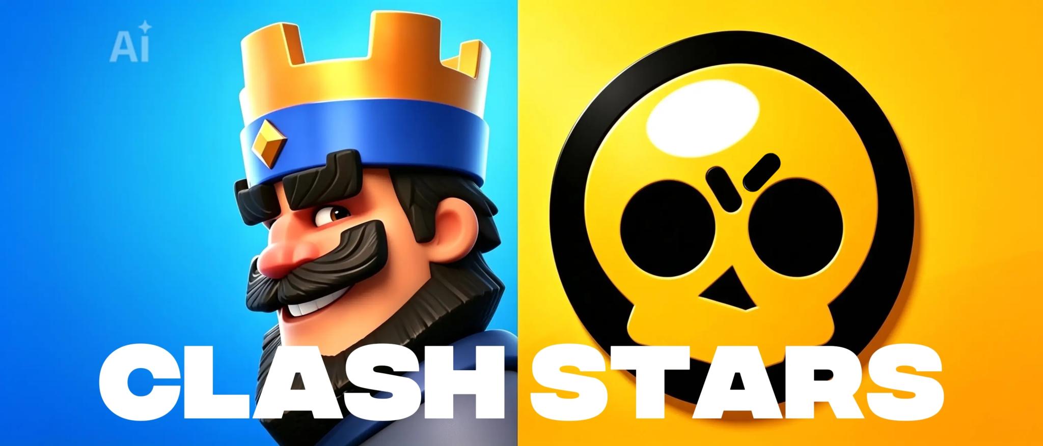 Discovery splash banner for ⭐ Clash Stars | #2k • Clash Royale • Brawl Stars Discord server