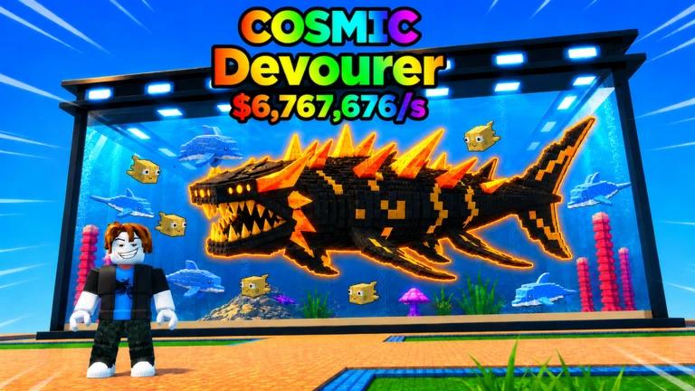 Discovery splash banner for Be A Fish Bait | Codes | Roblox Discord server