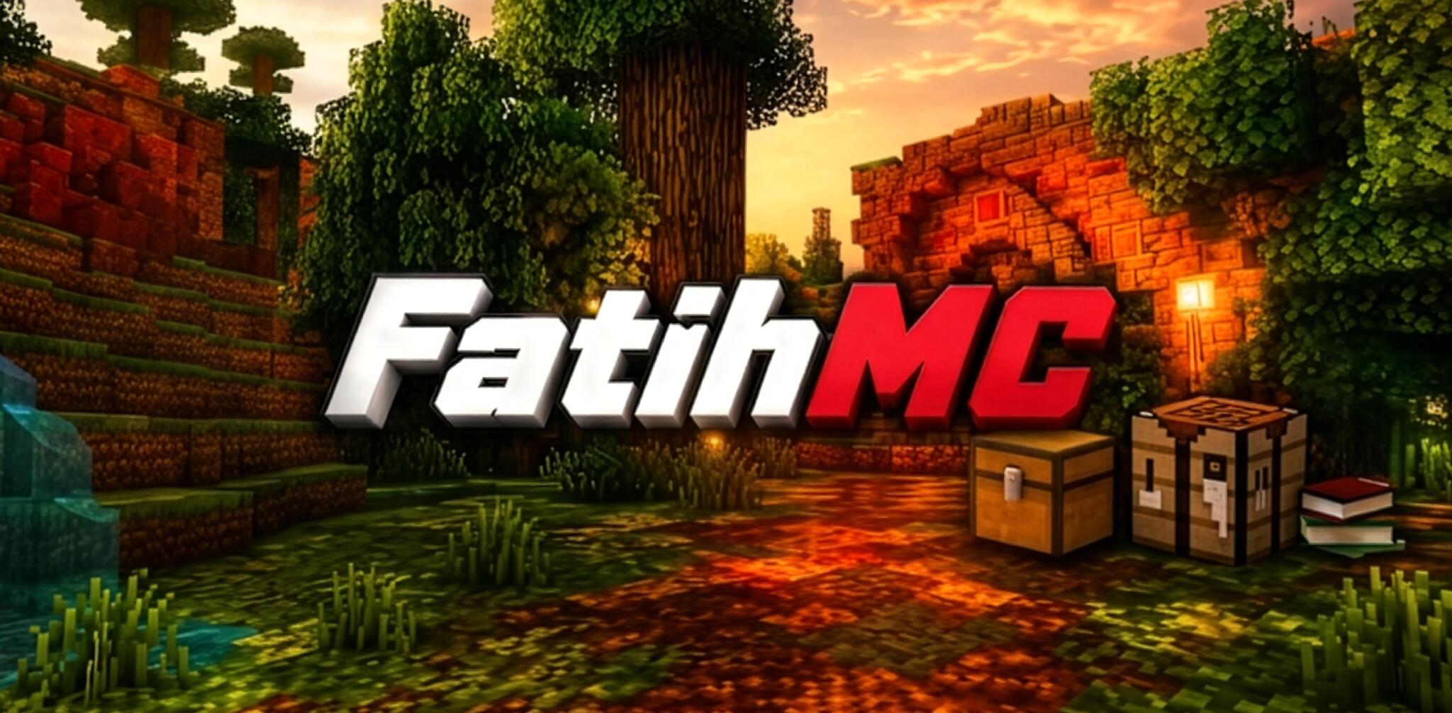 Discovery splash banner for FatihMC | YouTube #1K Discord server