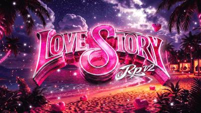 Discovery splash banner for Love Story RP V2 TONIGHT ! Discord server