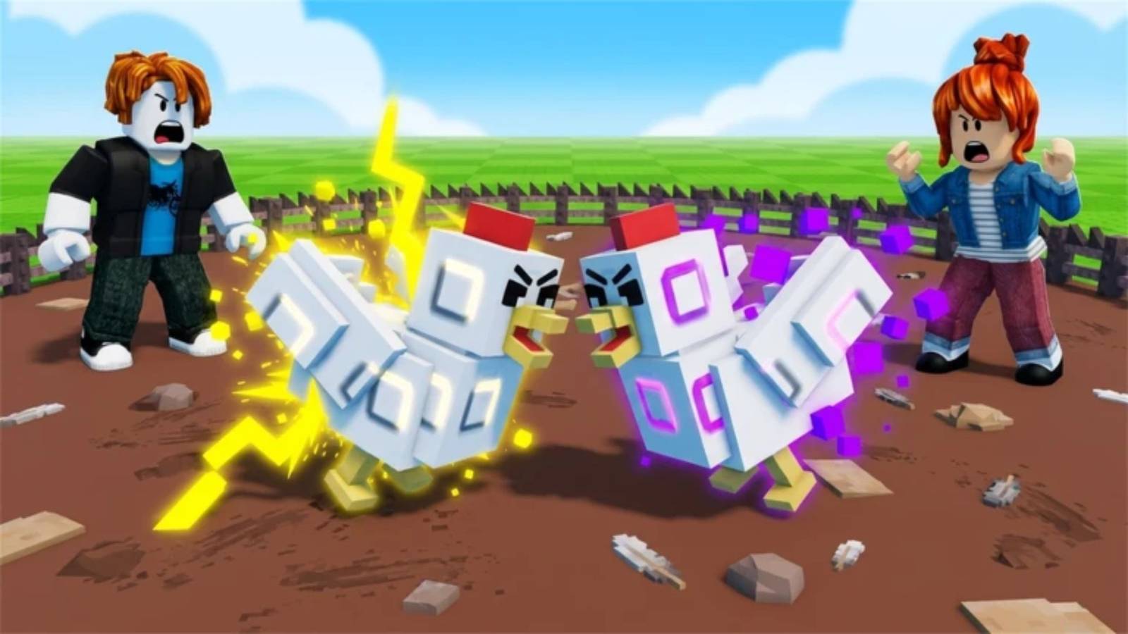 Discovery splash banner for Grow a Chicken Fighter Discord server